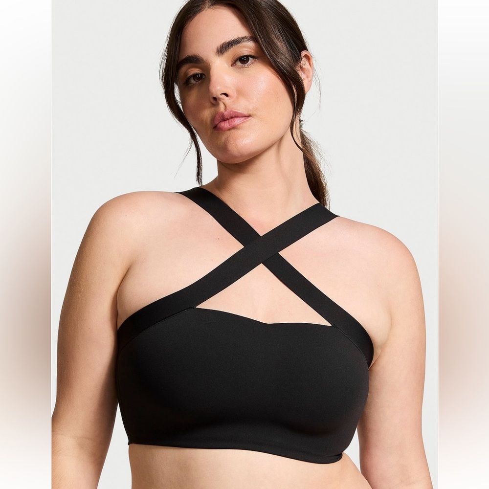 Victorias Secret Cross-Strap Bandeau Sports Bra | XS
